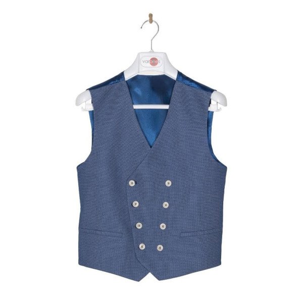 Blue First Holy Communion/Special Occasion Waistcoat Style 10-10010 Blue First Holy Communion/Special Occasion Waistcoat Style 10-10010