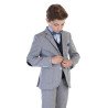 2 Piece Elegant Grey/Navy First Holy Communion/Special Occasion Suit Style 10-03032