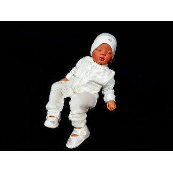 Ivory 3 Pcs Baby Girl Grow Set Style 05231