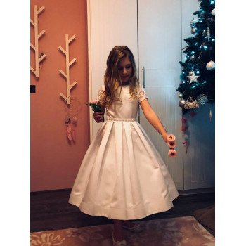 Handmade Ballerina Length First Holy Communion Dress Style ZOYA