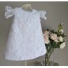 White Christening Baby Girl Dress Style GAYA