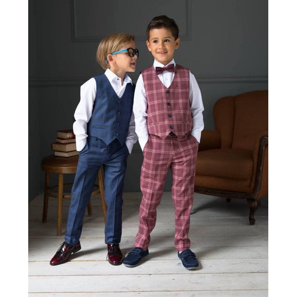 2 Piece Red First Holy Communion/Special Occasion Suit Style 30621 RED
