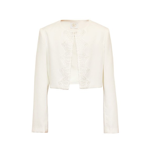 Ivory First Holy Communion/Special Occasion Bolero Style 43B/SM/19 Ivory First Holy Communion/Special Occasion Bolero Style 43B/SM/19