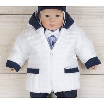 7 Pcs Christening Suit&Jacket Thymon