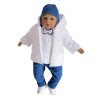 6 Pcs Christening Suit&Jacket Joseph