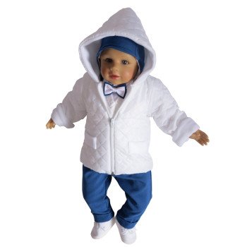 6 Pcs Christening Suit&Jacket Joseph
