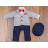 5 Pcs Christening Suit& Jacket Pavlo