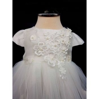 Baby Girl Christening 3 Pieces Ivory Set Style 365325