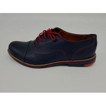 Boys Blue Leather First Holy Communion/Special Occasion Shoes Style 130
