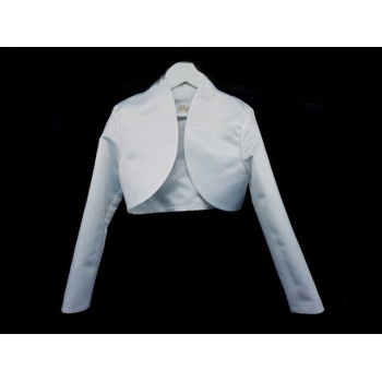 White First Holy Communion Bolero Style CB11