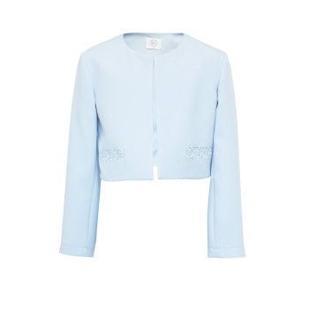 Blue Confirmation/Special Occasion Bolero Style 42D/SM/19
