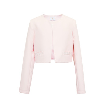 Pink Confirmation/Special Occasion Bolero Style 42C/SM/19