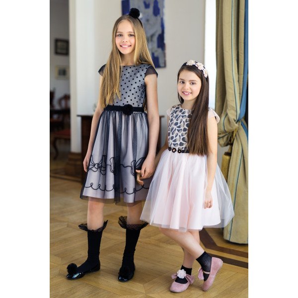 Pink/Black Confirmation/Special Occasion Dress Style 20/J/18 Pink/Black Confirmation/Special Occasion Dress Style 20/J/18