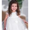 White Handmade Baby Girl Christening Dress Style LAURA BIS White Handmade Baby Girl Christening Dress Style LAURA BIS