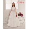 Handmade Ivory Elegant First Holy Communion Dress Style 111