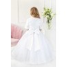 Handmade White First Holy Communion Dress Style T-845