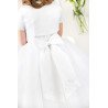 Handmade White First Holy Communion Dress Style T-848