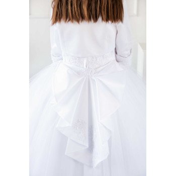 Handmade White First Holy Communion Dress Style T-901