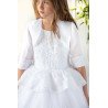 Handmade White First Holy Communion Dress Style T-844