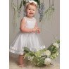 Sevva Lace Honey Christening /Flower Girl Dress in White