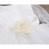 HANDMADE BABY GIRL IVORY CHRISTENING DRESS & HEADBAND & SHOES SET STYLE ESTHER HANDMADE BABY GIRL IVORY CHRISTENING DRESS & HEADBAND & SHOES SET STYLE ESTHER