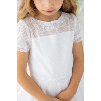 Stunning Handmade First Holy Communion Dress Style CARLA