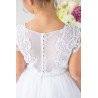 Handmade White First Holy Communion Dress Style RACHELA