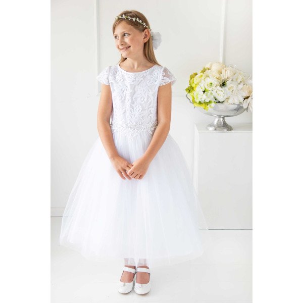 Handmade First Holy Communion Dress Style VICTORIA Handmade First Holy Communion Dress Style VICTORIA
