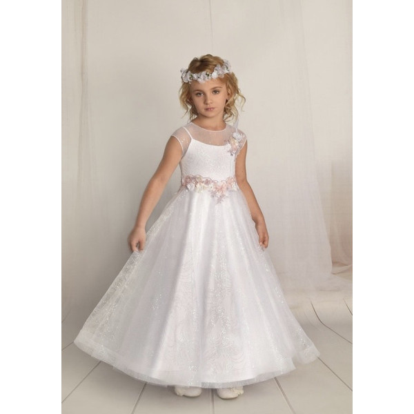 Handmade First Holy Communion Dress Style F05 Handmade First Holy Communion Dress Style F05