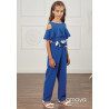 Blue Confirmation Jumpsuit Style 514147SM