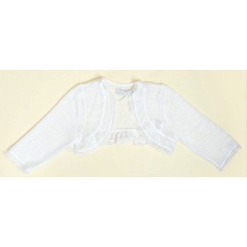 Ivory Handmade Baby Girl Cardigan Style 512145H