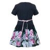BLACK/PINK CONFIRMATION/SPECIAL OCCASION DRESS STYLE 21/J/19