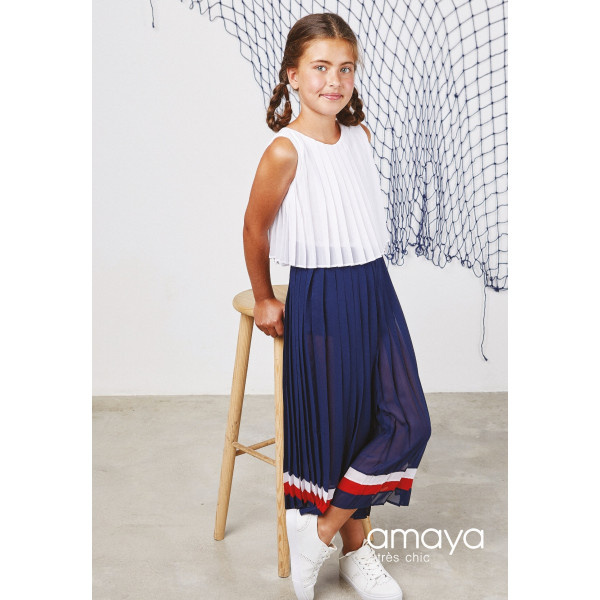 White/Navy/Red Confirmation/Special Occasion Outfit Style 511603 White/Navy/Red Confirmation/Special Occasion Outfit Style 511603