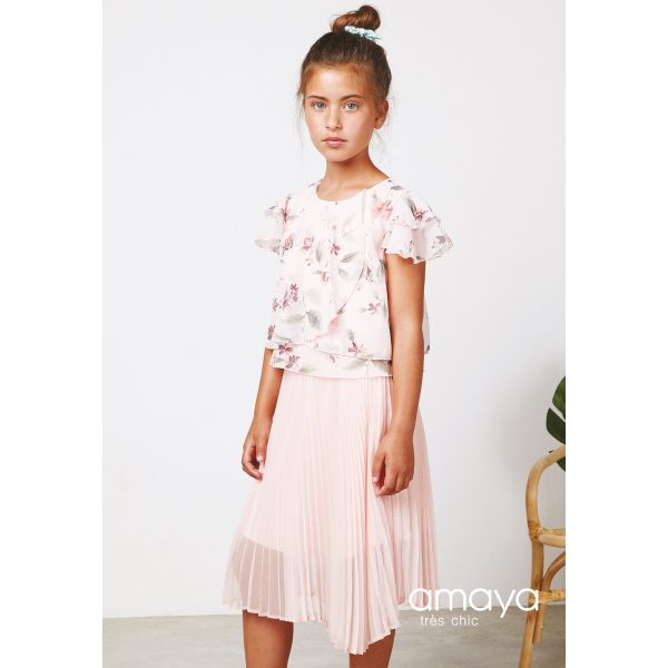 Pink Confirmation/Special Occasion Blouse Style 511203 Pink Confirmation/Special Occasion Blouse Style 511203
