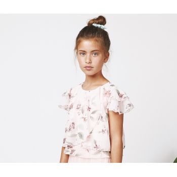 Pink Confirmation/Special Occasion Blouse Style 511203