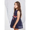 Handmade Navy Confirmation/Special Occasion Dress Style 511608
