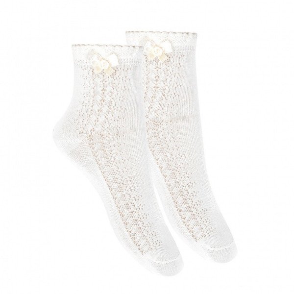IVORY BABY GIRL CHRISTENING/BAPTISM SPANISH SOCKS STYLE 2.709/4 IVORY BABY GIRL CHRISTENING/BAPTISM SPANISH SOCKS STYLE 2.709/4