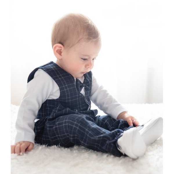 WHITE/NAVY HANDMADE BABY BOY CHRISTENING SUIT STYLE FRAN BIS WHITE/NAVY HANDMADE BABY BOY CHRISTENING SUIT STYLE FRAN BIS