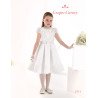 Spanish Handmade Ivory Ballerina Length First Holy Communion Dress Style 2711