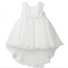 IVORY CHRISTENING TULLE BABY GIRL DRESS KHLOE BY SEVVA