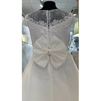 Handmade Ivory First Holy Communion Dress Style ALEXANDRA