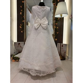 Handmade Ivory First Holy Communion Dress Style ALIKIA