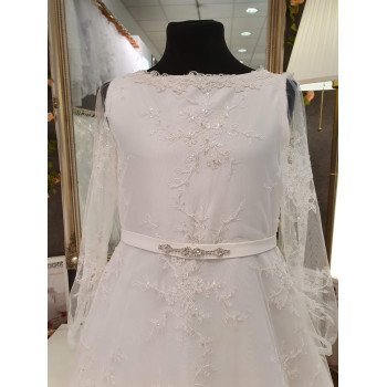 Handmade Ivory First Holy Communion Dress Style ALIKIA