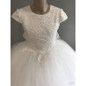 HANDMADE WHITE FIRST HOLY COMMUNION DRESS STYLE T-928