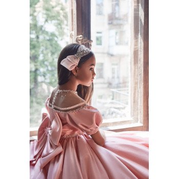 Lovely White First Holy Communion Dress Style 3114