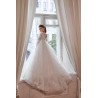 Unusual White First Holy Communion Dress Style 3113