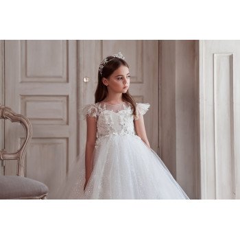 Beautiful Ivory First Holy Communion Dress Style 3109