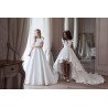 Unusual White First Holy Communion Dress Style 3107