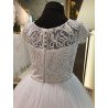 White Handmade First Holy Communion Dress Style CELIA BIS