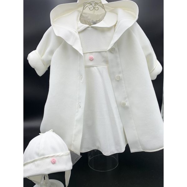 Christening Dress & Coat & Bonnet Style AK13 Christening Dress & Coat & Bonnet Style AK13